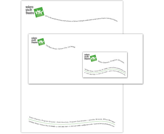 Identity design for Solano Youth Theatre
