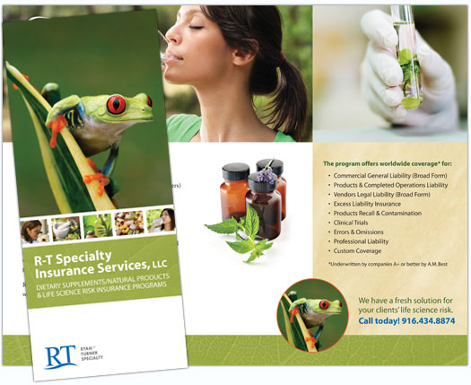 Trifold brochure for Grifcon Enterprises